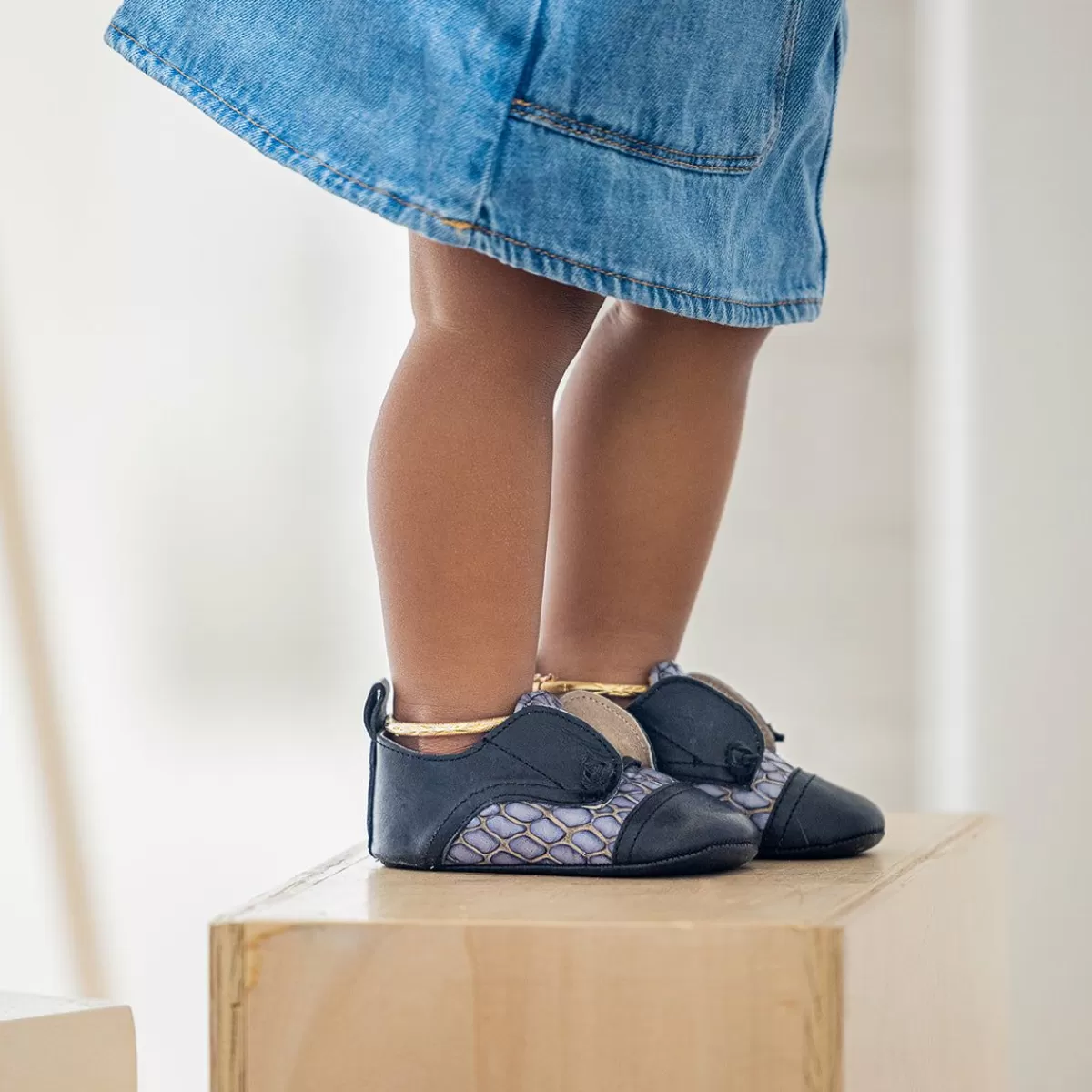 Freebird Stores Baby Mabel Navy Multi Clearance