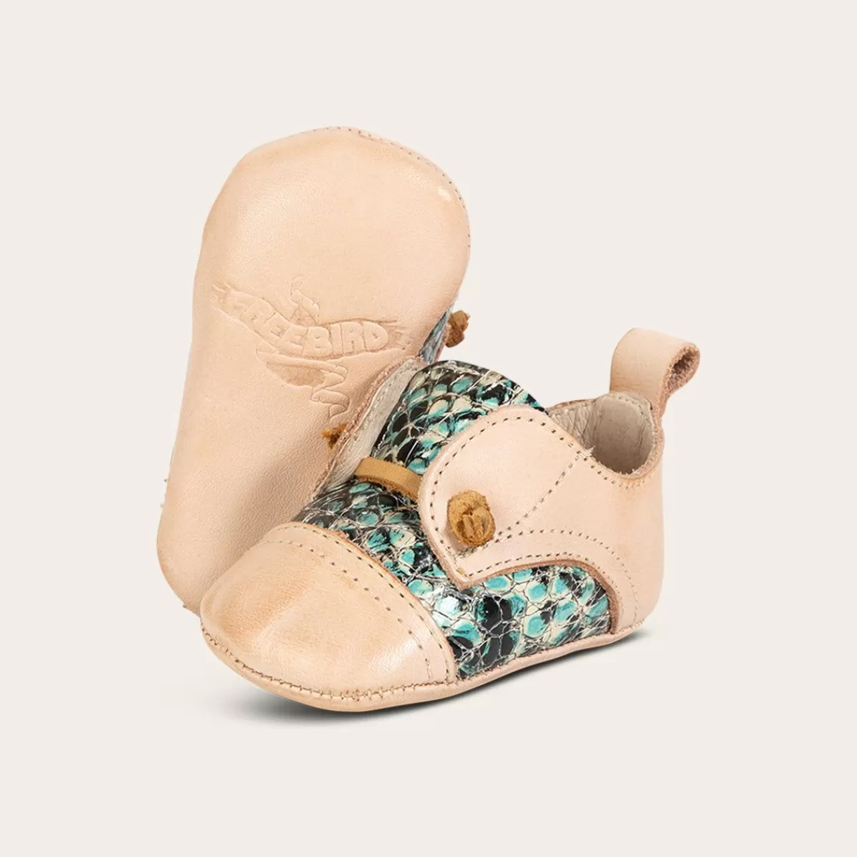 Freebird Stores Baby Mabel Turquoise Multi Fashion